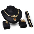 Champagner Quarz Teardrop Bangkok Schmuck Sets (C-XSST0019)